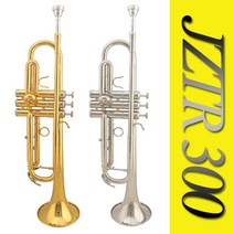 JAZZOR JZTR300 트럼펫 악기 입문 시험 전문가 세컨용, 실버