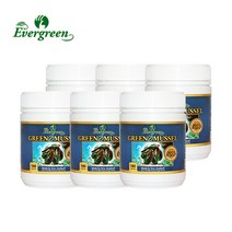 에버그린 초록입홍합 (뉴질랜드홍합) 5000 180정 6병