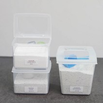 메이앤홈 가루 세제용기 세제통 소분용기, 1개, 세탁스푼(30g)