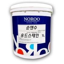 노루페인트 우드스테인 1L, 올리브그린
