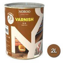 노루페인트 우레탄 바니쉬 투명(유광) 2L
