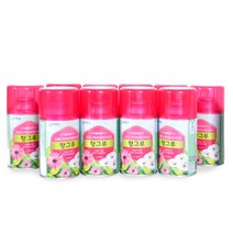리빙굿 향그루 자동 분사기 캔 방향제 10종, 복숭아향 280ml, 1개