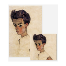 [슈가덕] 에곤쉴레 에곤실레 캔버스 액자 20종 캔버스액자 명화, 소년_25x40cm