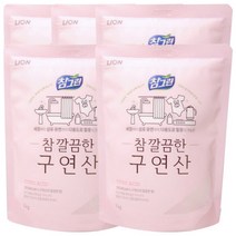 참그린 깔끔한 구연산 1kg, 5개