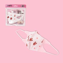 나와아기 유아마스크 부엉이 화이트