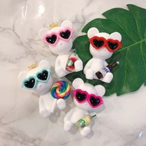 다온향기 앉은곰 4개 만들기 세트 DIY 석고방향제, 10.블랙베리&베이, 10.블랙베리&베이