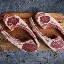 [하이마블] 호주청정램 고급 양갈비 프렌치랙 450g 캠핑 바베큐 홈파티, 1팩, 프렌치랙 450g (냉동)