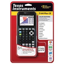 Texas Instruments 텍사스인스트루먼트 TI-84 Plus CE 공학용계산기, TI-84 블랙