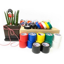 성우 PVC 전기 절연테이프 19mm 50mmx10M 10개 국산, 5. 19mm X 10M - 녹색