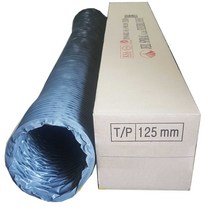 타포린후렉시블 직경 75mm~150mm (5M) 천덕트호스 천닥트호스 환풍기자바라 천자바라, 1개