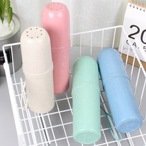 허니비 휴대용 칫솔케이스, 블루, 1개