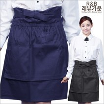 레뷰가운 AE205 나물앞치마 약초채집 수확걷이 과일 시장 식당 화원 주방 서빙복 앞치마, AE205_곤색