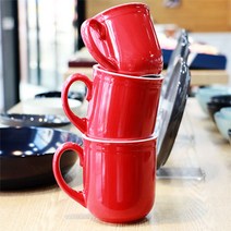 [국내생산]킴스아트 킴스아트 북유럽 커피숍 카페 라운드 머그잔 280ml (5컬러) 머그컵 신혼부부선물, 그레이, 1p