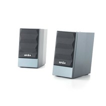2채널 블루투스 스피커 / 블루투스4.0 / AUX 단자 연결, 블랙, 535193-1