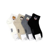 좋은면양말 귀여운 강아지디자인 미니도그 4족세트