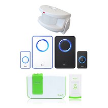무선 LED 차임벨 초인종, 10_무선센서, 1개
