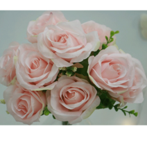 ms소품세상 조화 봉장미 부쉬 5052, 레드