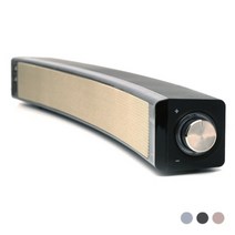 PC 사운드바 / 2채널 / USB 전원 / 정격출력 12W / 고급형 파워풀 사운드 / LED 서클, 코발트블루, 430779-3