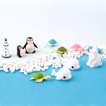 아이토빅 마리모장식 피규어-바닷속, 05북극곰