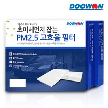 두원 자동차 에어컨필터 미세먼지차단필터 배기가스차단 PM2.5 고효율필터 BS, 2.기아 PM2.5 고효율필터 BS35 레이