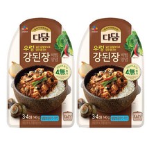 (냉장)다담 우렁강된장140x2개, 140g, 2개