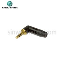 뉴트릭 NTP3RCB ㄱ자 3.5mm(TRS) 골드도금접점 납땜용플러그