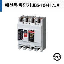 진흥 하이테크 배선용 차단기 JBS 104H 75A ( JBS-104H ), 1개