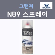 순정품 현대 그랜져 NB9 미드나이트블랙 스프레이 붓펜 자동차 차량용 카 페인트, 1개, 200ml