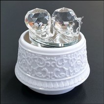 LED 회전 오르골(뮤직박스)-크리스털 달팽이