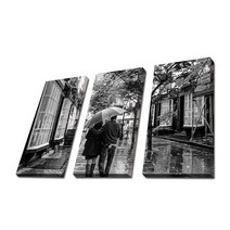 사진 한장을 액자 세개로 만든 3분할 캔버스액자, TF033