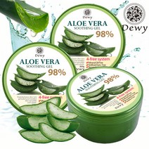 듀이 리얼촉촉 알로에베라 수딩젤 3개 98% 300g 알로에수딩젤 알로에겔 알로에젤