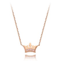 [제이에스티나] Mini Pink Dream Tiara 목걸이 (JJT1NQ3AF944R4420)