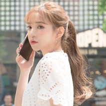고운머리 묶음머리 포니테일 가발 스타일포니 글램웨이브