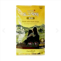 도그닥터 코코 대용량사료 15kg, 1개, 곡물