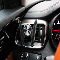 모하비더마스터 무중력차량용거치대 자동차송풍구형스마트폰거치대 자동차거치대 차량거치대 핸드폰거치대, 1개, 다쓰베이더 블랙