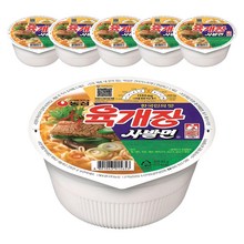  육개장 사발면 86g, 6개 