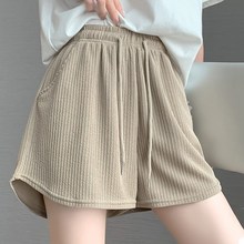  도도미아 여성용 시원한 밴딩 3부 반바지 