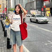  루메코23 데님 여성 하프팬츠 J-NZK240722 