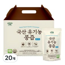 자연원 유기농 콩즙 플레인, 190ml, 20개