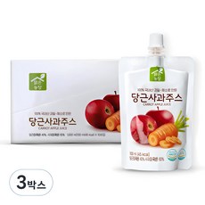 맑은농장 당근사과주스, 100ml, 30개