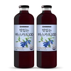 참앤들황토농원 맛있는 하스카프 100, 2개, 1L