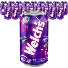 웰치스 포도맛, 355ml, 18개