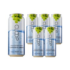 클룹 샤인머스캣 스파클링 워터, 6개, 500ml