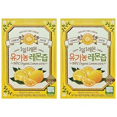 홀베리 1일 1레몬 유기농 레몬즙, 560g, 1개