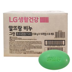 알뜨랑 세면비누 그린, 130g, 80개입