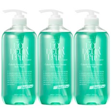 로더렛 인 잉글랜드 컬러핏 바디 워시 파우더리 브리즈, 3개, 1000ml