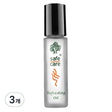 세이프케어 아로마 롤온 오일, 10ml, 3개