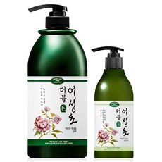 더블모 어성초 샴푸 린스 비듬 샴푸 1000ml+헤어팩 300ml 세트, 1개