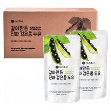 이제부터 국내산 갈아만든 진짜 검은콩 두유 180ml, 40개