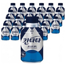 칸타타 콜드브루 블랙, 275ml, 24개